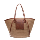 Summer Women’s Straw Woven Tote Bag | Lightweight and Stylish Handbag