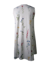 Ladies' Square Collar Printed A-Line Dress | Stylish and Fashionable Fit