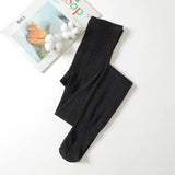 Soft Cotton Anti-pilling Vertical Stripe Socks-Grey-3