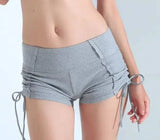 Yoga Pants Shorts female slim pants female running Yoga-Gray-22