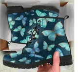 Printed high-top boots women-2