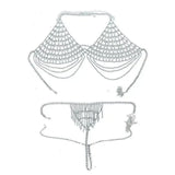 Rhinestone-Embellished Body Jewelry-Silver-5