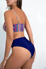 Womens Suits Two Pieces National Style Top Black Bottom-4