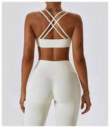 Yoga Clothing Sets Women Athletic Wear High Waist Leggings-4